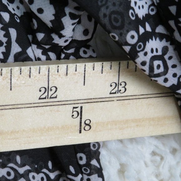 Bluebell* Women's 3/4 Sleeve High/Low Curved Hem V-Neck Blouse Size ~ 2XL‎ - Picture 9 of 11